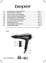 Preview for 1 page of Beper P301ASC001 Use Instructions