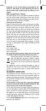 Preview for 6 page of Beper P302VIS003 Manual