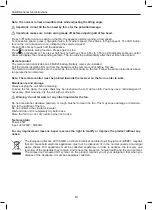 Предварительный просмотр 10 страницы Beper PE206VEN160 Use Instructions