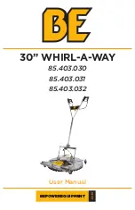 BEPOWEREQUIPMENT 30 WHIRL-A-WAY Manual preview