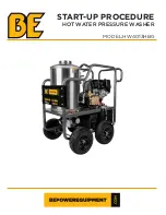 BEPOWEREQUIPMENT HW4013HBG Startup Procedure preview