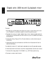 Предварительный просмотр 1 страницы BePro RM-580 User Manual