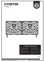 Preview for 1 page of BePureHome Counter 801094-Z Mounting Instructions