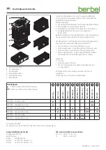 Preview for 2 page of Berbel 1000875 Operating Instructions Manual