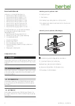 Предварительный просмотр 2 страницы Berbel BDL 115 SK Operating And Installation Instructions