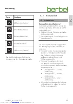 Preview for 11 page of Berbel BFB5 Operating Instructions Manual