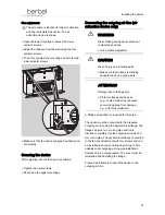 Предварительный просмотр 37 страницы Berbel BKH 120 CB Installation Instructions Manual