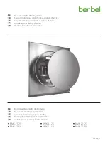 Preview for 1 page of Berbel BMK-F 125 Installation Instructions Manual