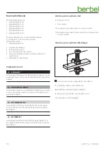 Preview for 56 page of Berbel BMK-F 125 Installation Instructions Manual