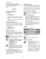 Предварительный просмотр 8 страницы Berbel BRS-1050 Instruction Manual And Safety Instructions