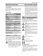 Предварительный просмотр 11 страницы Berbel BRS-1050 Instruction Manual And Safety Instructions