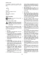 Предварительный просмотр 12 страницы Berbel BRS-1050 Instruction Manual And Safety Instructions