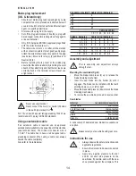 Предварительный просмотр 14 страницы Berbel BRS-1050 Instruction Manual And Safety Instructions