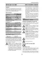 Предварительный просмотр 29 страницы Berbel BRS-1050 Instruction Manual And Safety Instructions