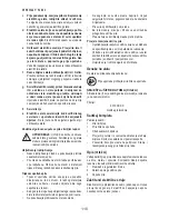 Предварительный просмотр 110 страницы Berbel BRS-1050 Instruction Manual And Safety Instructions