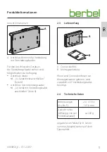 Preview for 5 page of Berbel Connect Installation Instructions Manual