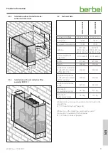 Предварительный просмотр 9 страницы Berbel Firstline Unseen BEH 60 FLU Operating And Installation Instructions For The Models