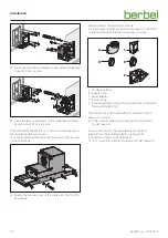 Предварительный просмотр 16 страницы Berbel Firstline Unseen BEH 60 FLU Operating And Installation Instructions For The Models