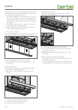 Предварительный просмотр 18 страницы Berbel Firstline Unseen BEH 60 FLU Operating And Installation Instructions For The Models