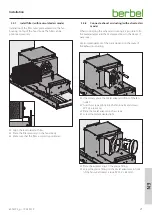 Предварительный просмотр 21 страницы Berbel Firstline Unseen BEH 60 FLU Operating And Installation Instructions For The Models