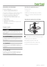 Preview for 12 page of Berbel permalyt BUR 125 Installation Instructions Manual