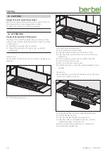 Preview for 20 page of Berbel Skyline Frame BIH 100 SKF Operating And Installation Instructions