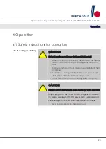 Preview for 25 page of Berchtold Operon D760 Operator'S Manual