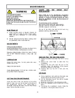 Предварительный просмотр 14 страницы Berco 700360- 700360-2 Owner'S Manual