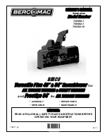Berco Prestige 54'' 700360-10 Owner'S Manual предпросмотр