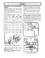 Предварительный просмотр 12 страницы Berco Prestige 54'' 700360-10 Owner'S Manual