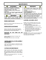 Предварительный просмотр 24 страницы Berco Prestige 54'' 700360-10 Owner'S Manual
