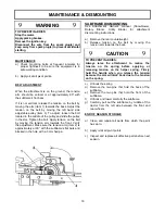 Предварительный просмотр 18 страницы Bercomac 700370 Owner'S Manual