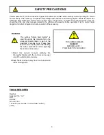 Предварительный просмотр 5 страницы Bercomac 700522 Owner'S Manual