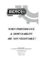 Preview for 48 page of Bercomac 700980-1BER Owner'S Manual