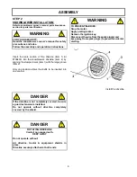 Предварительный просмотр 9 страницы Bercomac BERCO 700272-3 Owner'S Manual