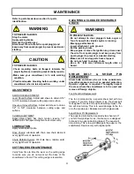 Preview for 13 page of Bercomac Berco 700465 Owner'S Manual