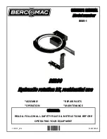 Bercomac BERCO 701011-1 Owner'S Manual preview