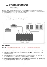 Предварительный просмотр 1 страницы Beresford TC-7220 MKII Quick Start Manual