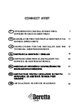 Preview for 1 page of Beretta 1102539 Instructions For The Installer And The Technical Assistance Service