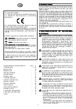 Preview for 27 page of Beretta 1102539 Instructions For The Installer And The Technical Assistance Service