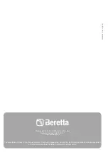 Preview for 16 page of Beretta 20015324 Installation Manual & Users Manual