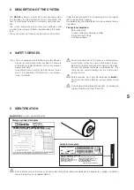 Preview for 5 page of Beretta 20049186 Installer, Technical Assistance Centre And User Manual