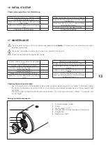 Preview for 13 page of Beretta 20049186 Installer, Technical Assistance Centre And User Manual