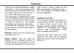 Preview for 2 page of Beretta 20050684 Installation And User Instruction