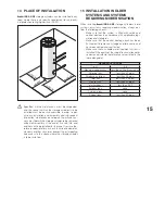 Предварительный просмотр 15 страницы Beretta 20052790 Installation And Operation Manual