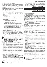 Preview for 13 page of Beretta 20074589 Installer And User Manual