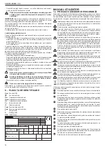 Предварительный просмотр 76 страницы Beretta 20095438 Installer And User Manual