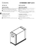 Предварительный просмотр 28 страницы Beretta 20103221 Instructions For Installation Manual