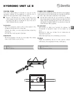 Предварительный просмотр 39 страницы Beretta 20103221 Instructions For Installation Manual