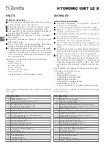 Предварительный просмотр 50 страницы Beretta 20103221 Instructions For Installation Manual